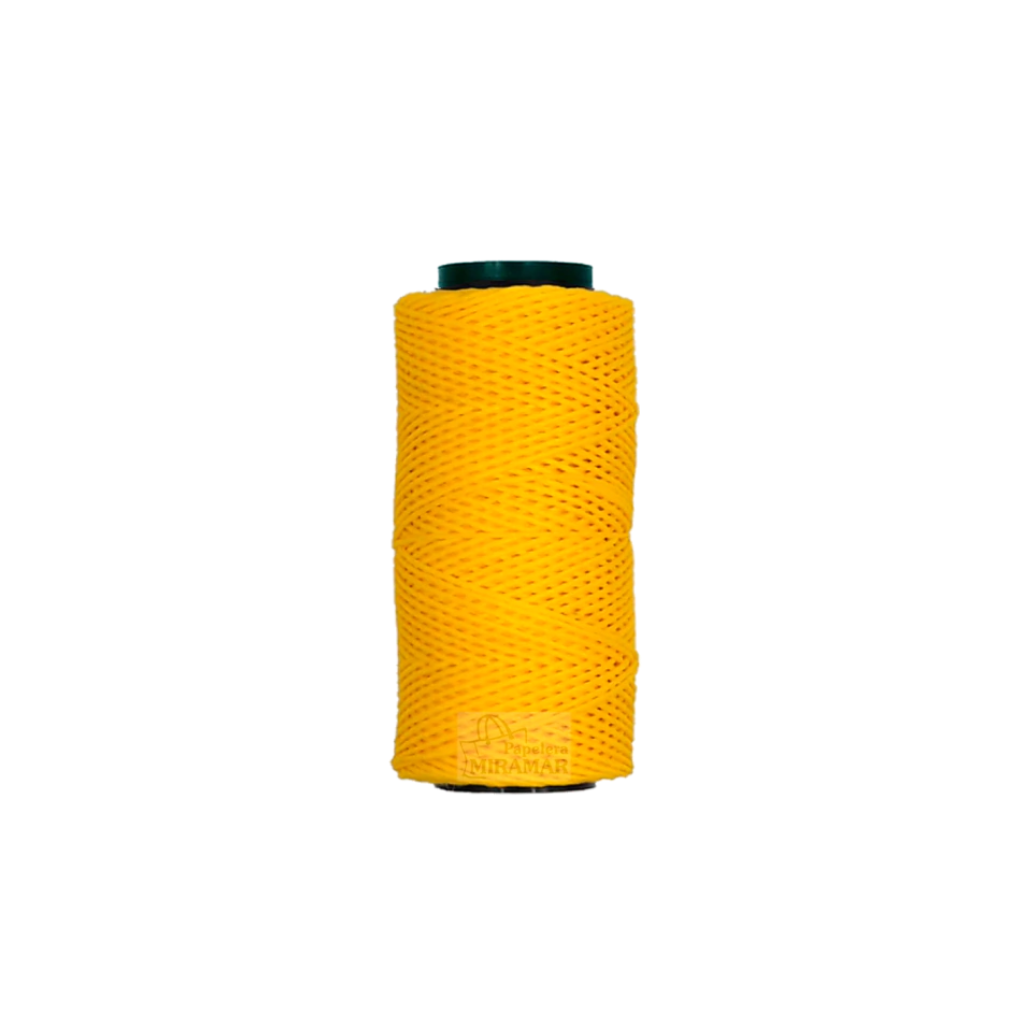 HILO ENCERADO AMARILLO HUEVO X 70 MTS