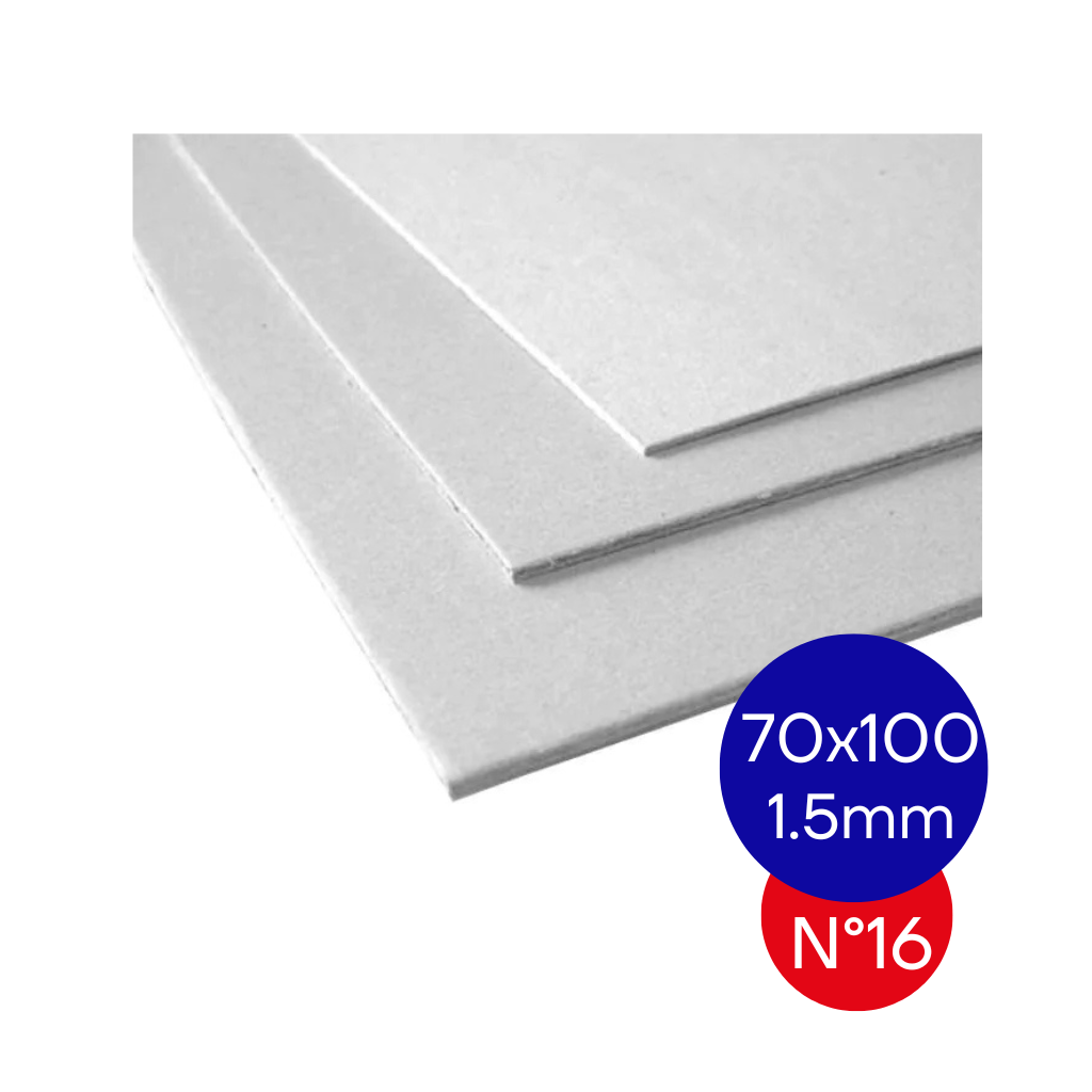 CARTON GRIS N16 1.5MM 70X100CM