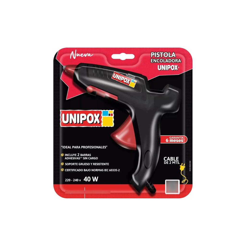 PISTOLA ENCOLADORA UNIPOX 40 WATTS