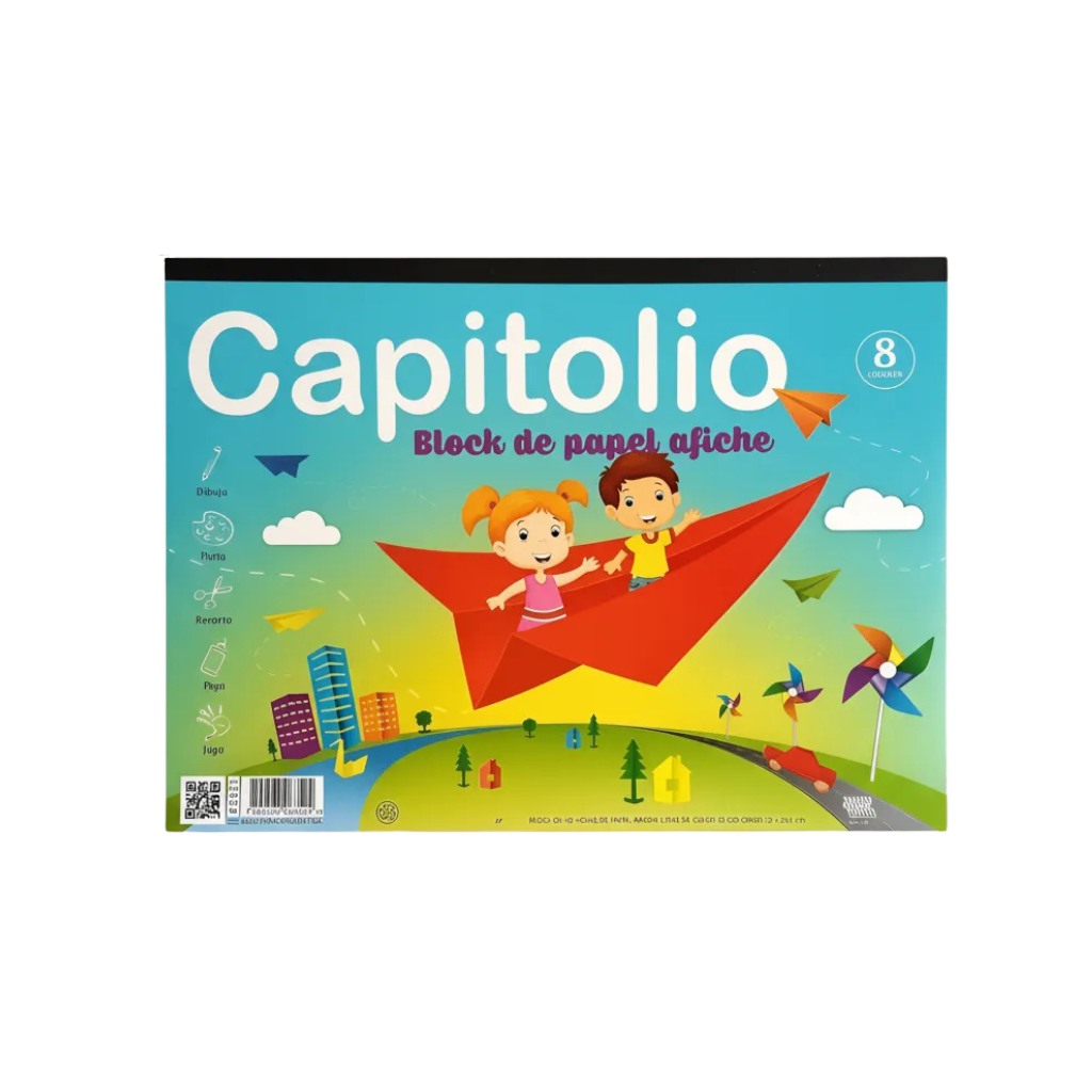 BLOCK CAPITOLIO AFICHE 6352 N°5 COLOR