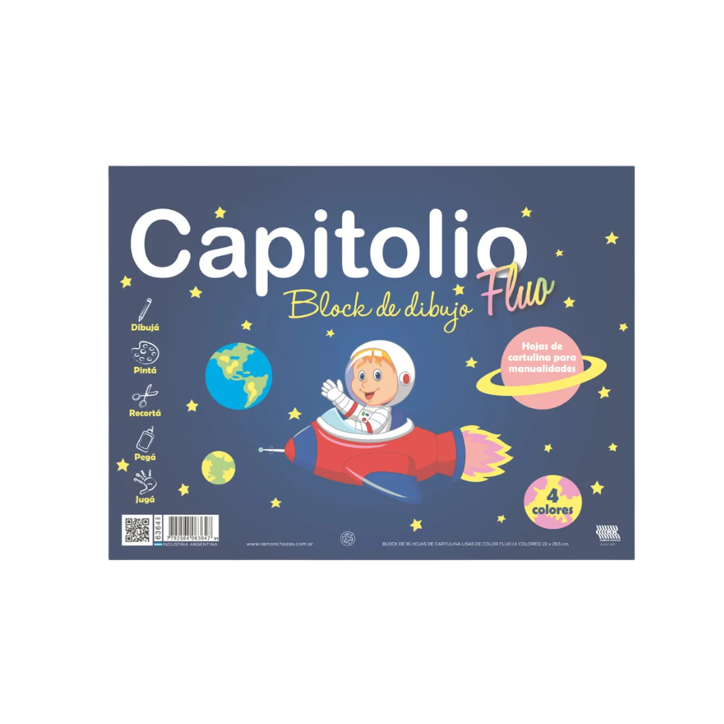 BLOCK CAPITOLIO COLOR FLUO N°5 6364 X 16 HJS