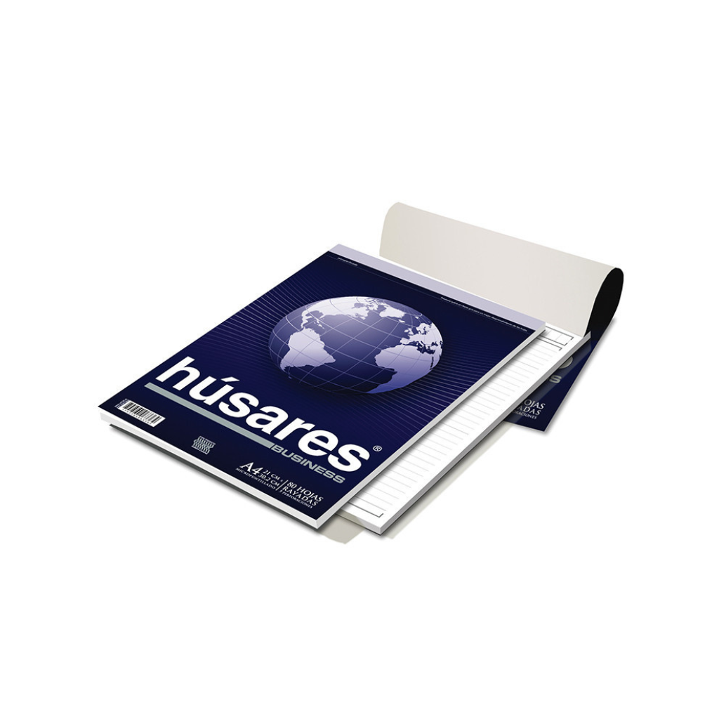 BLOCK HUSARES 6336 BUSINESS A4 80 H RAYADO