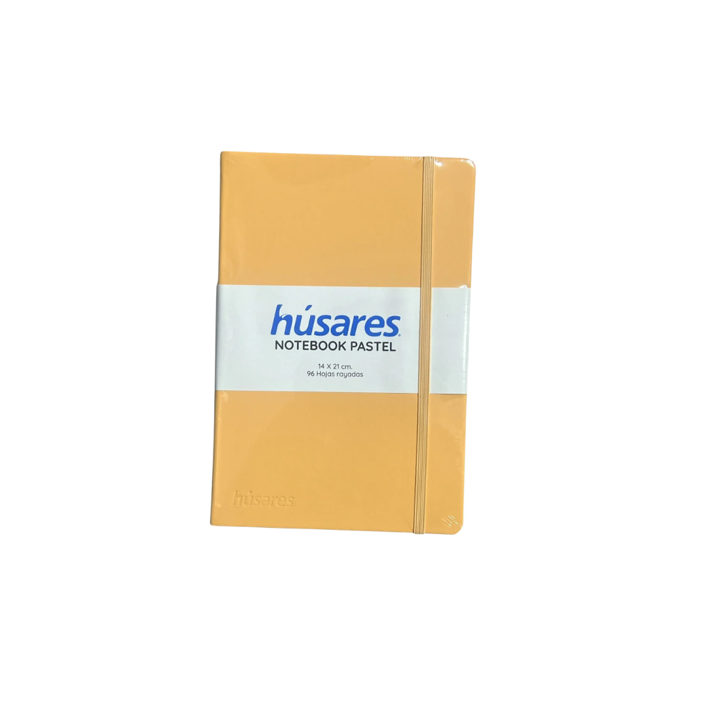 CUADERNO NOTEBOOKS PASTEL SALMON RAYADO 14X21 96 HOJAS 6282