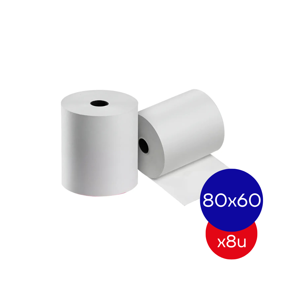 ROLLOS TERMICOS HUSARES 1181 80X60 PAQ X 8 UNID.