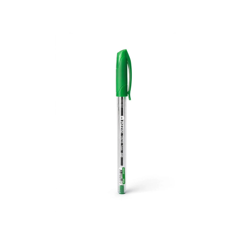 BOLIGRAFO PIZZINI 1 MM VERDE