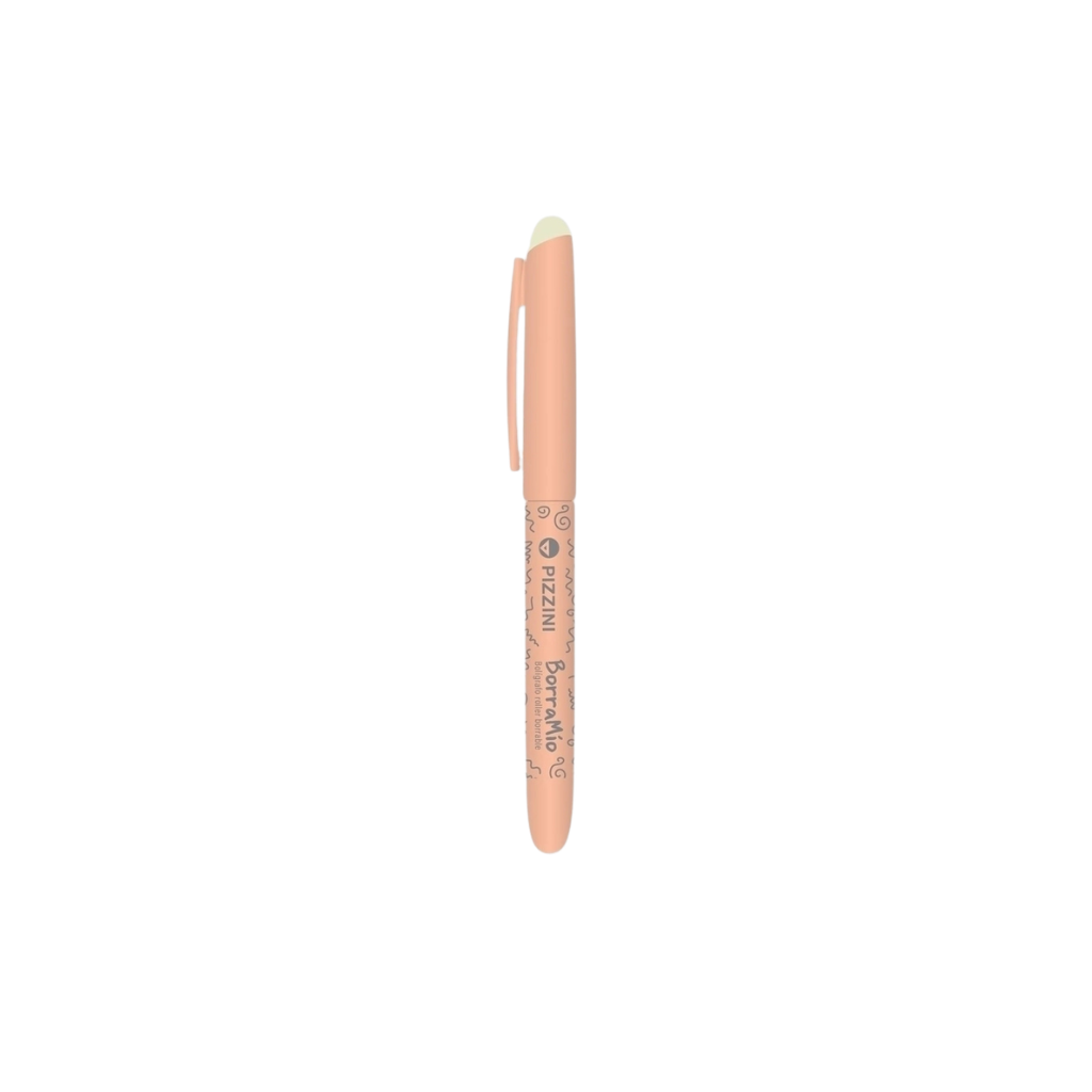 BOLIGRAFO BORRABLE PIZZINI BORRAMIO CUERPO NARANJA PASTEL