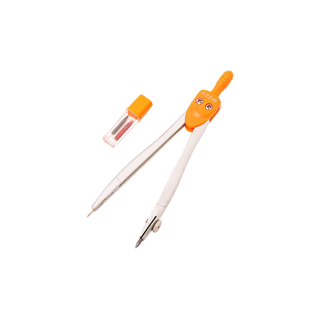 COMPAS ESCOLAR METALICO 115MM PK133X12