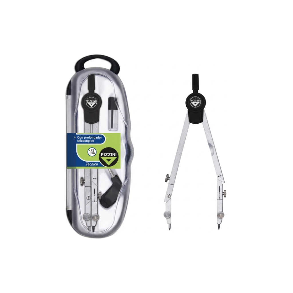 COMPAS TECNICO 155 MM DOBLE PUNTA PK430