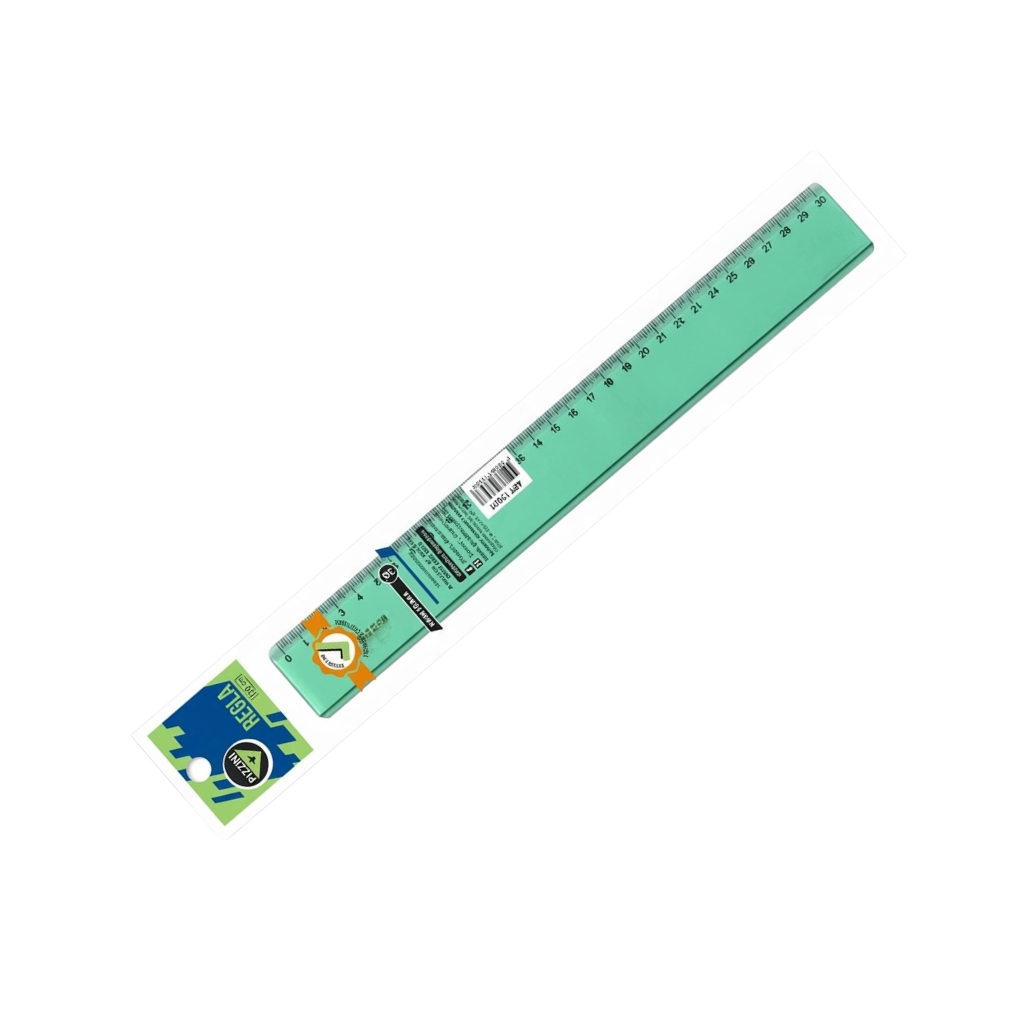 REGLA ESTUDIO 40CM VERDE 173240