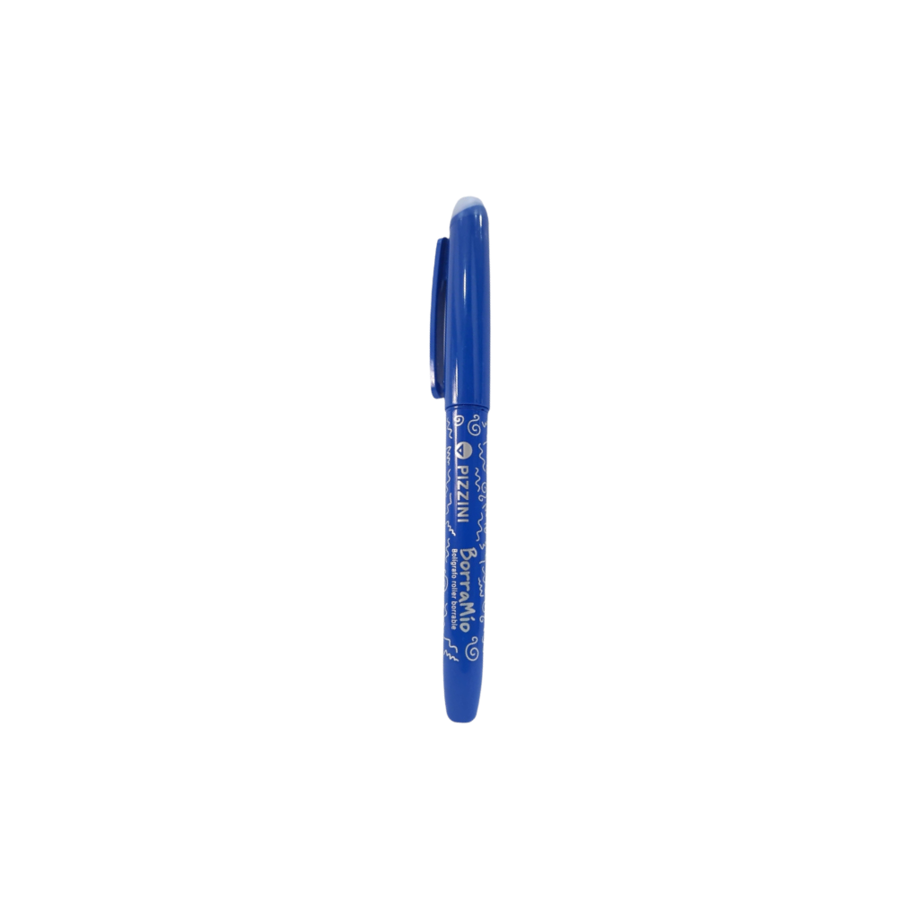 BOLIGRAFO BORRABLE PIZZINI BORRAMIO CUERPO AZUL