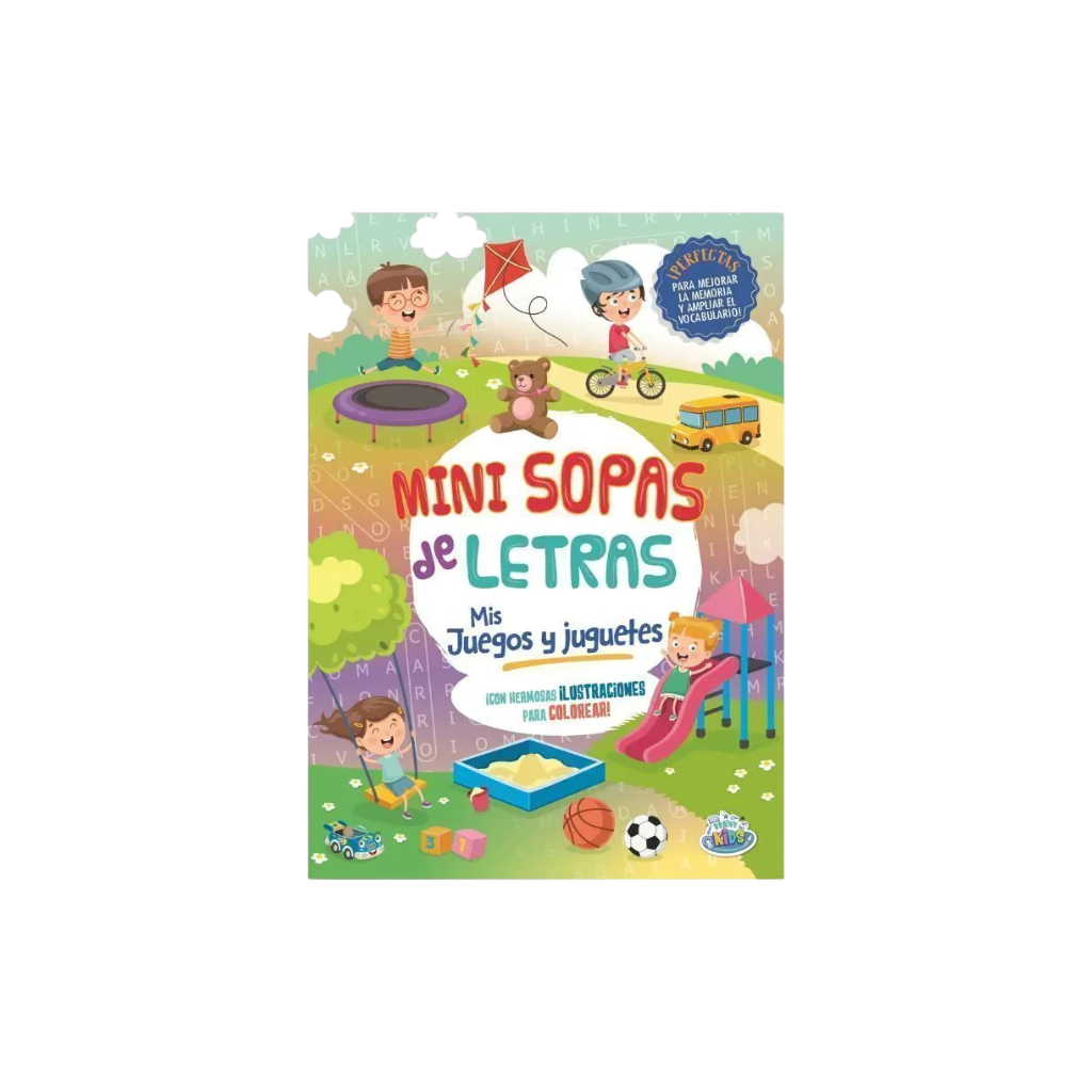 LIBROS PLOW MINI SOPA DE LETRAS MIS JUEGOS Y JUGUETES BK-120