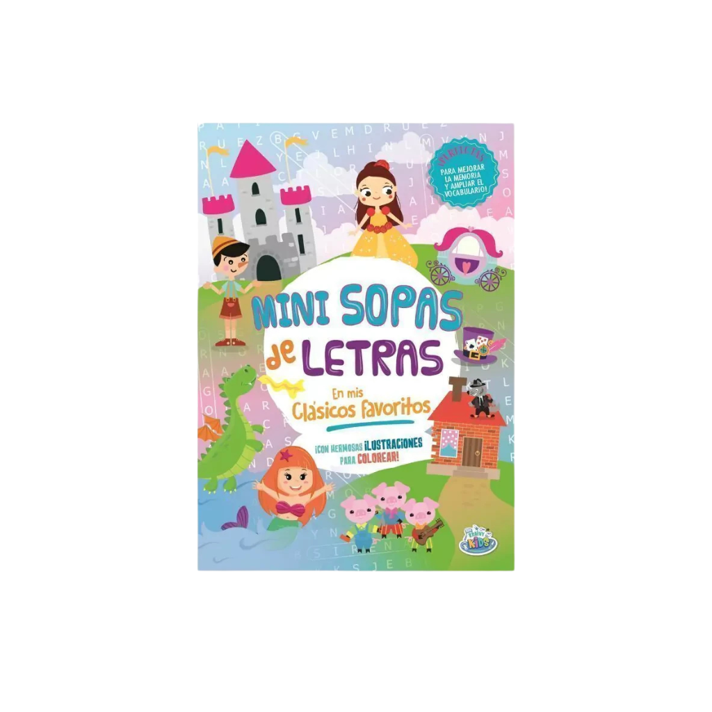 LIBROS PLOW MINI SOPA DE LETRAS CLASICOS FAVORITOS BK-119