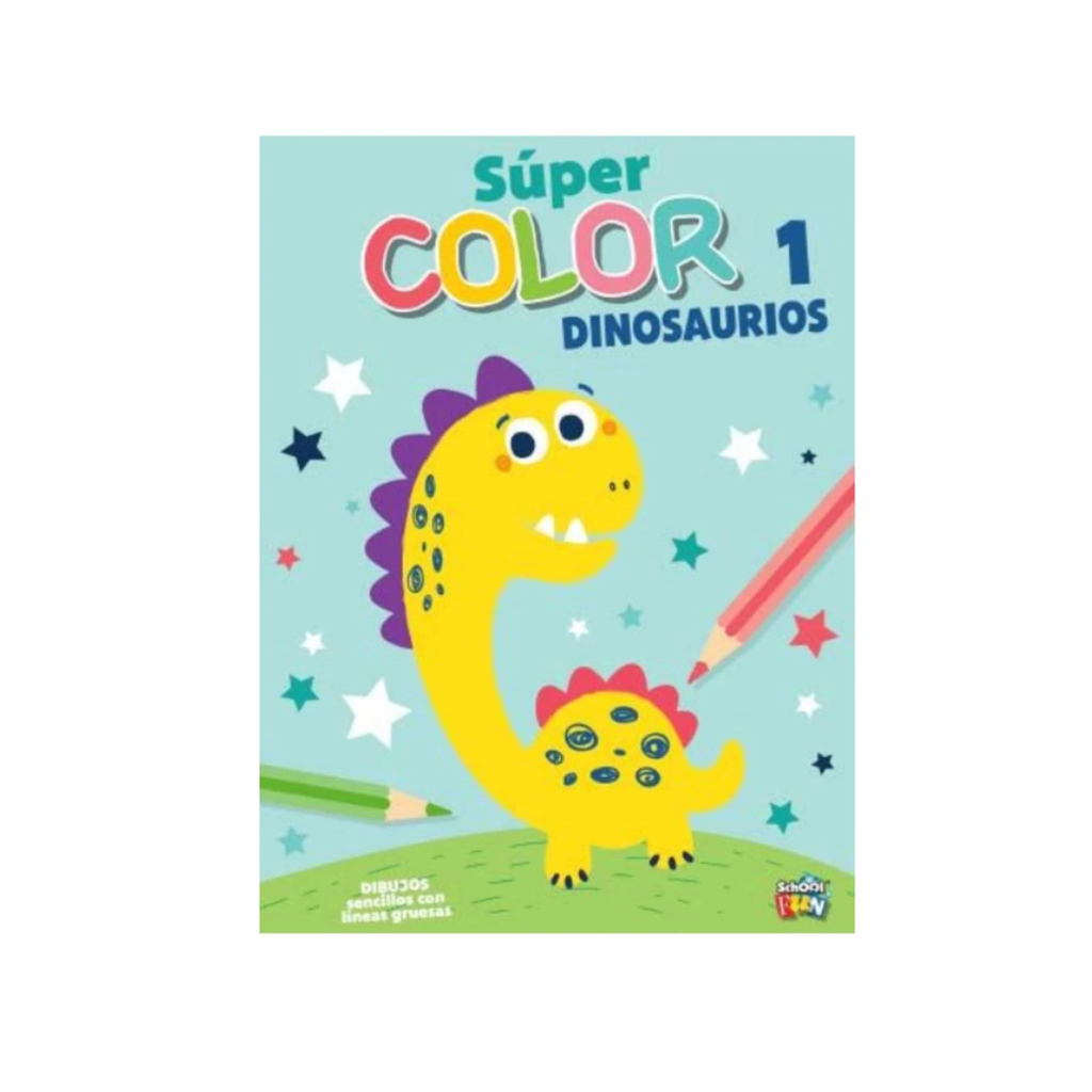 SUPER COLOR DINOSAURIOS 1 LIST-340
