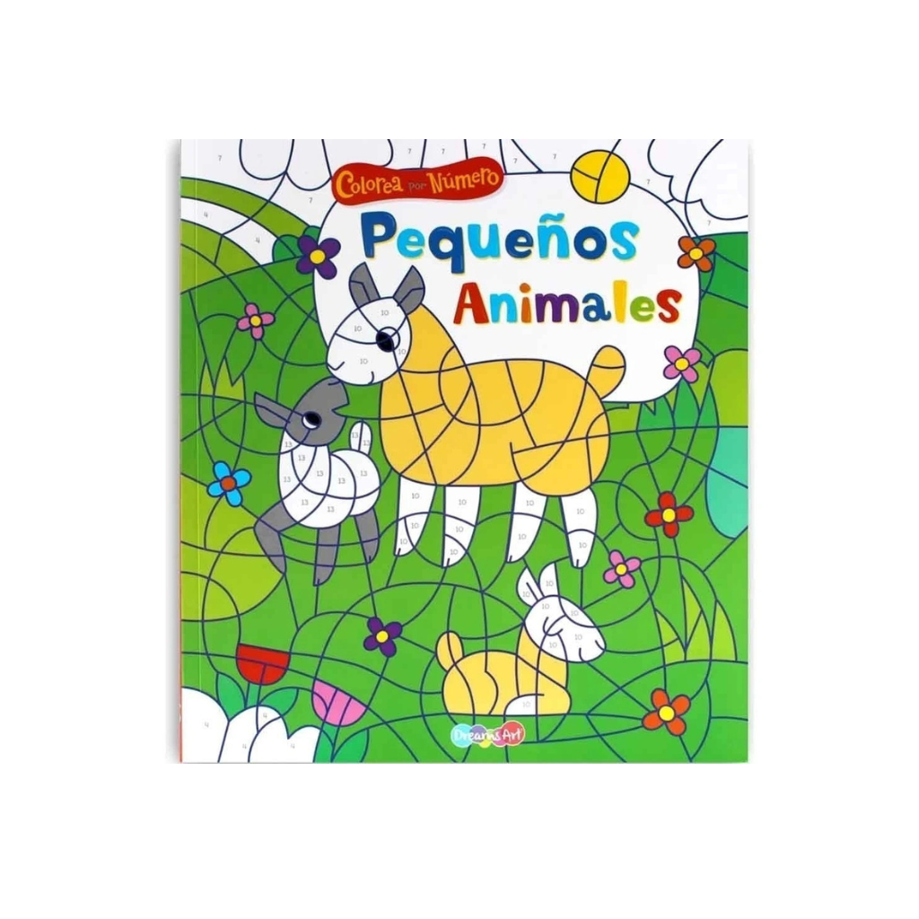 COLOREA POR NUMERO PEQUEÑOS ANIMALES BC-DAR9601 DR-168
