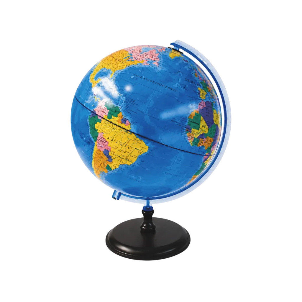 GLOBO TERRAQUEO 25CM 259WM BASE MADERA