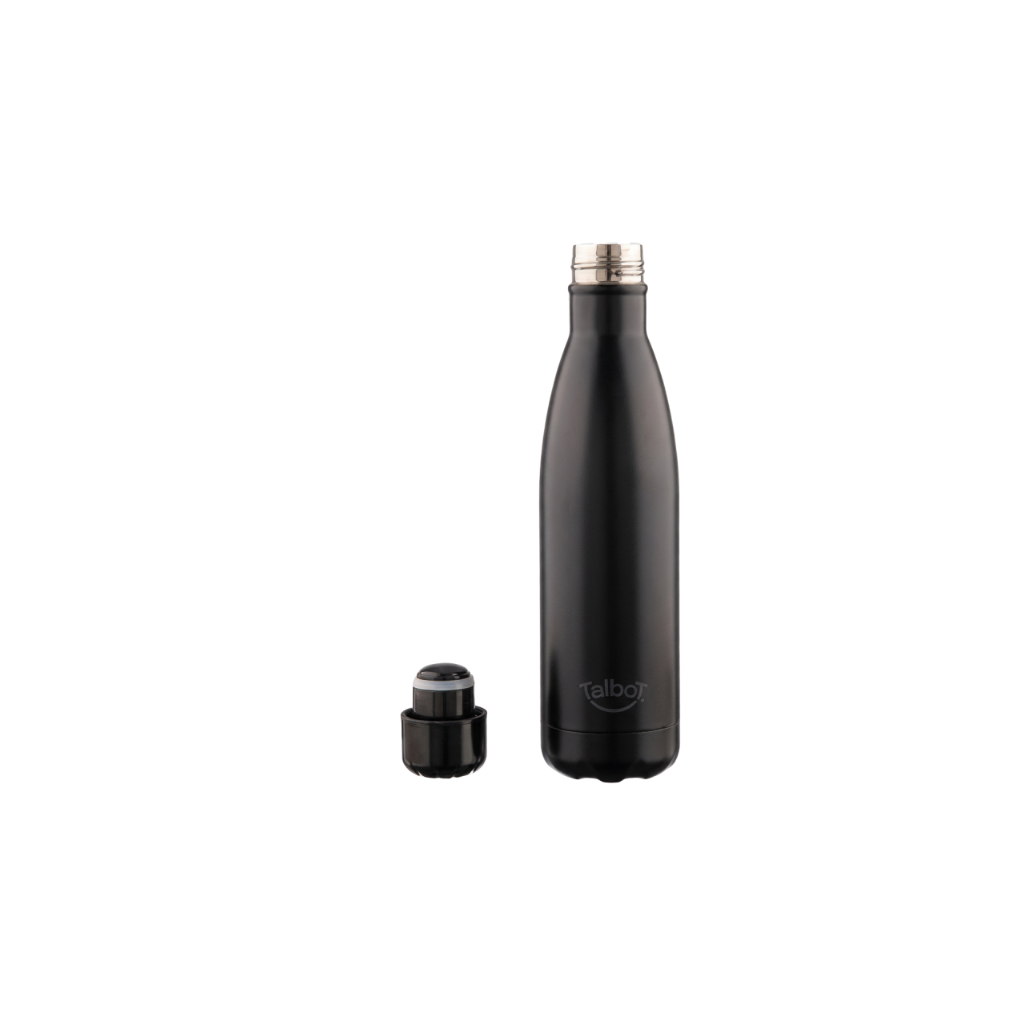BOTELLA TERMICA TALBOT ACERO URBANA 500ML NEGRO