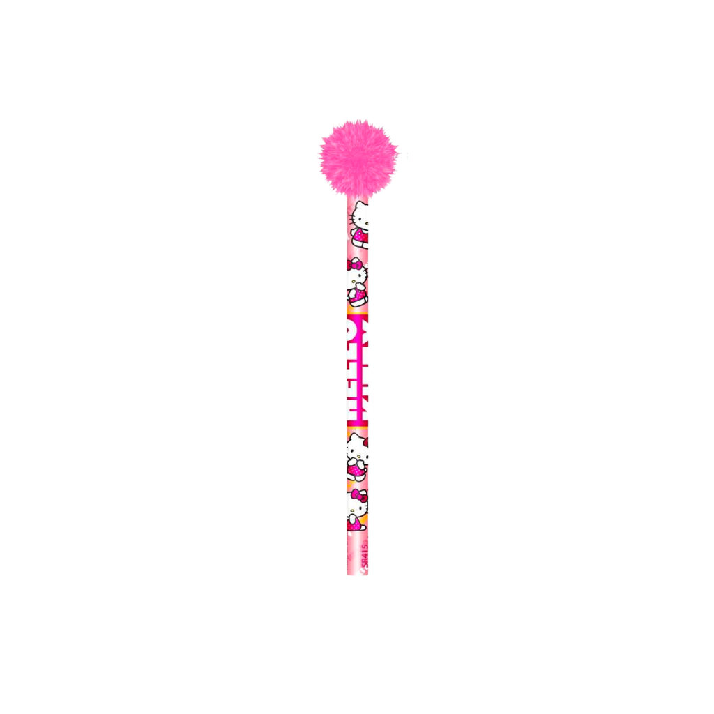 LAPIZ CON PLUMA SR415 HELLO KITTY