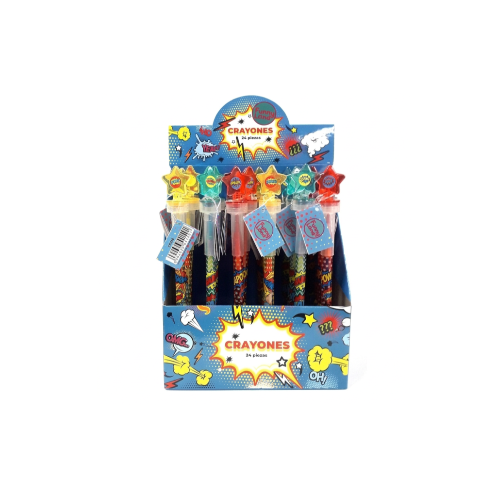 LAPIZ COLOR CRESKO MINAS INTERCAMBIABLES FUNNY LAND - CK455