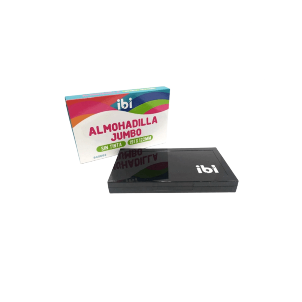 ALMOHADILLA JUMBO S/TINTA 190X122 MM