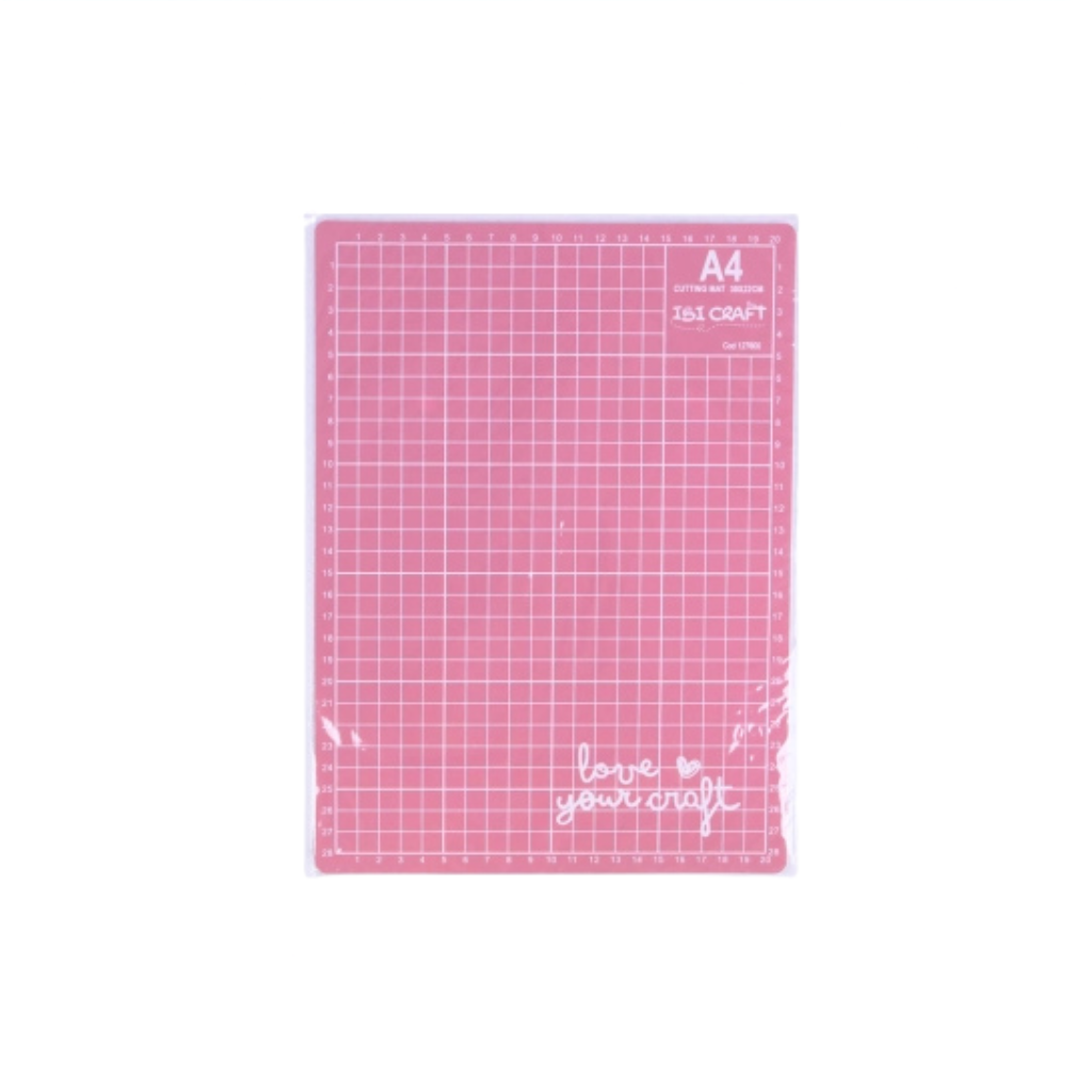 BASE DE CORTE 30X22 A4 ROSA IBI