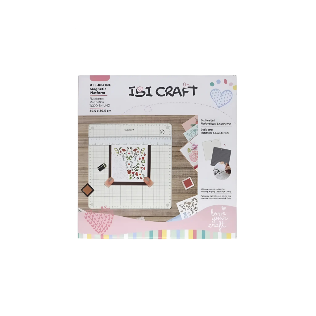 BASE DE GOMA PARA CORTE 30X30CM MAGNETICA 2 EN 1 127650