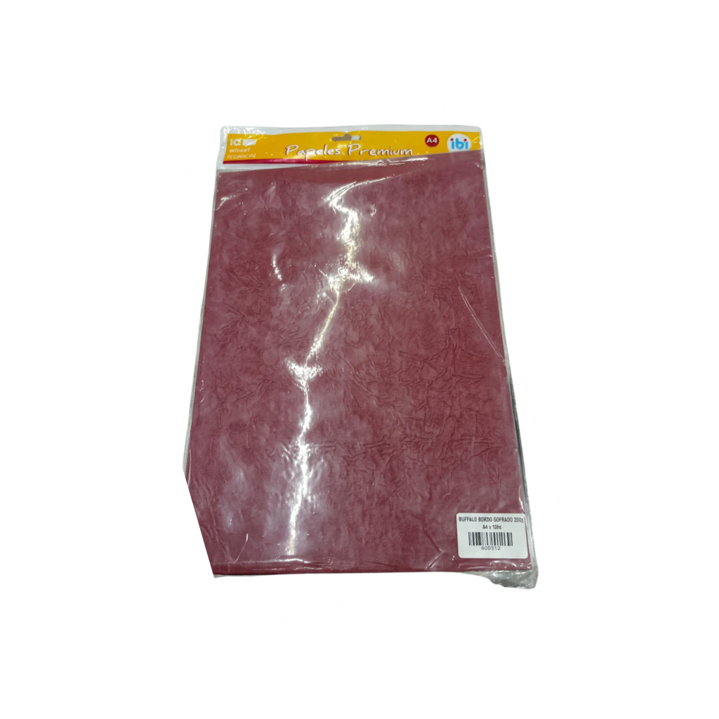 BUFFALO BORDO GOFRADO 200GRS A4 X10HJS 600312