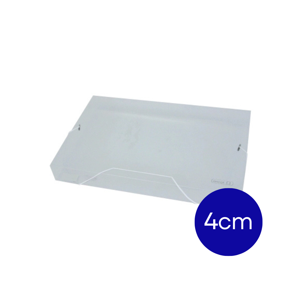 CAJA ARCHIVO OFICIO CON ELASTICO 4CM TRANS 076875