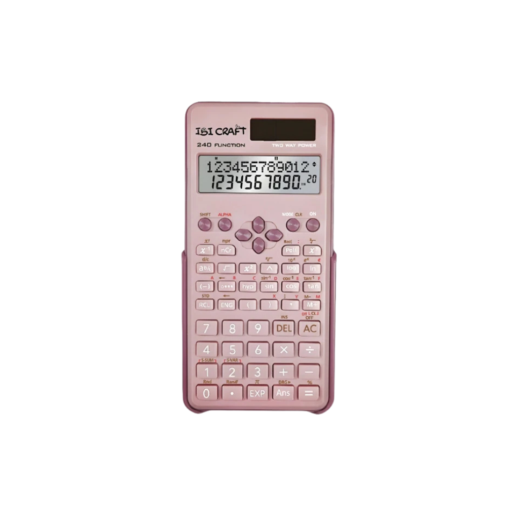 CALCULADORA CIENTIFICA 82MS ROSA IBICRAFT 073016