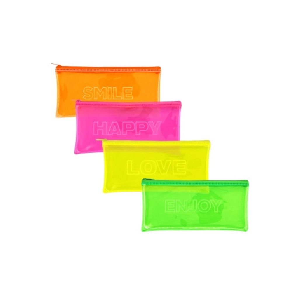CANOPLA C/CIERRE ESCOLAR PVC C/FRASES 076830 IBI