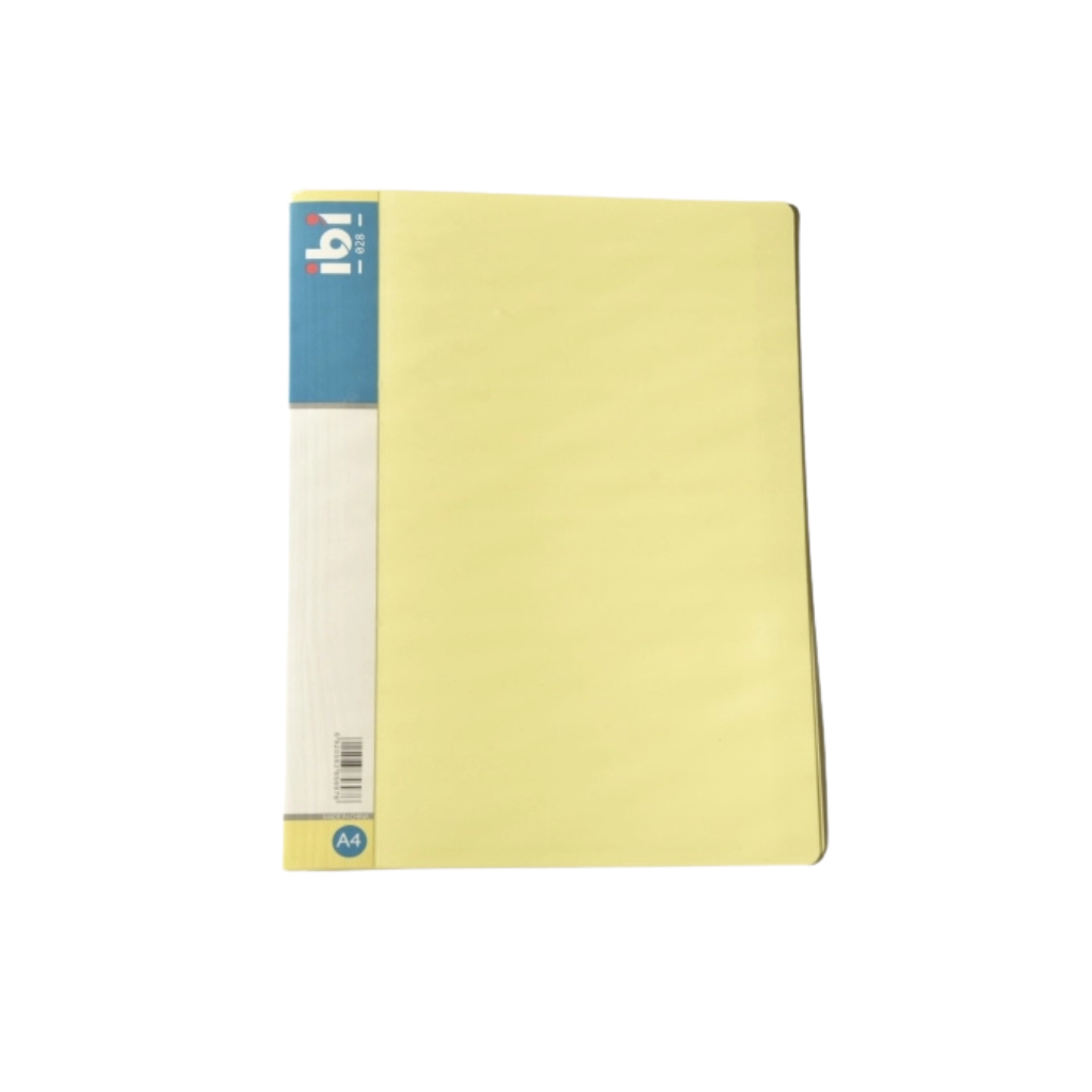 CARPETA A4 20 FOLIOS AMARILLO PASTEL