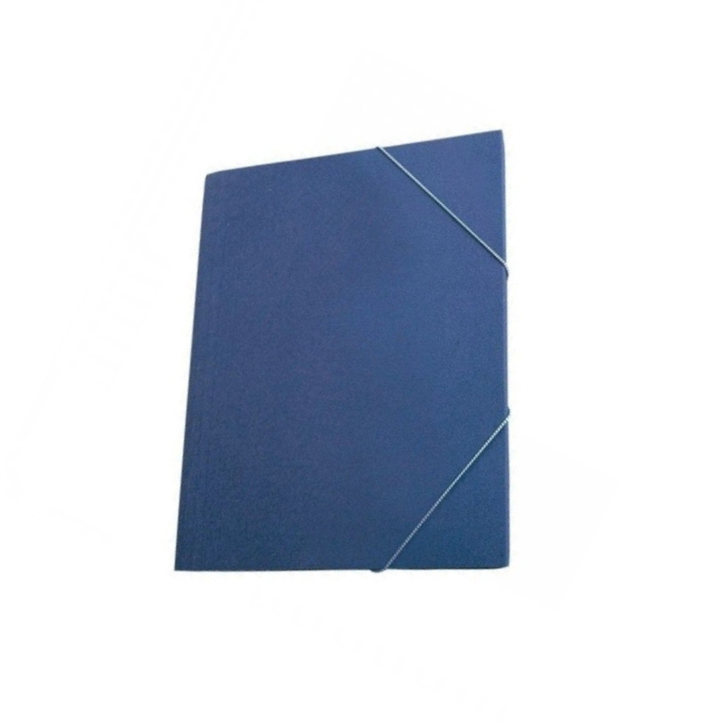 CARPETA A4 CON ELASTICO IBICO AZUL 076401 OMEGA P02A