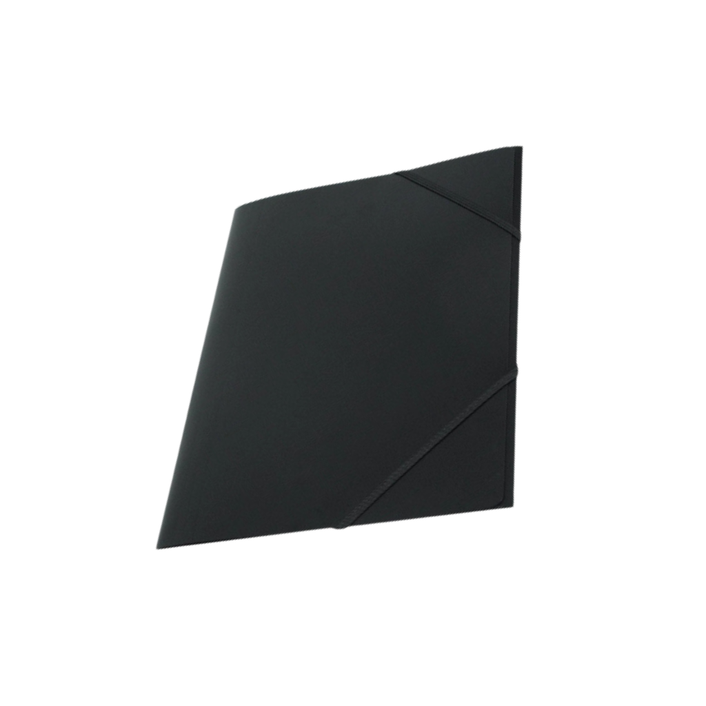CARPETA A4 CON ELASTICO IBICO NEGRO P02A OMEGA 076400