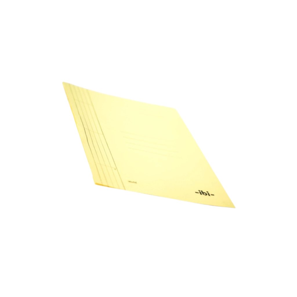 CARPETA CARTULINA VELOZ OFICIO COLORES AMARILLA 076465