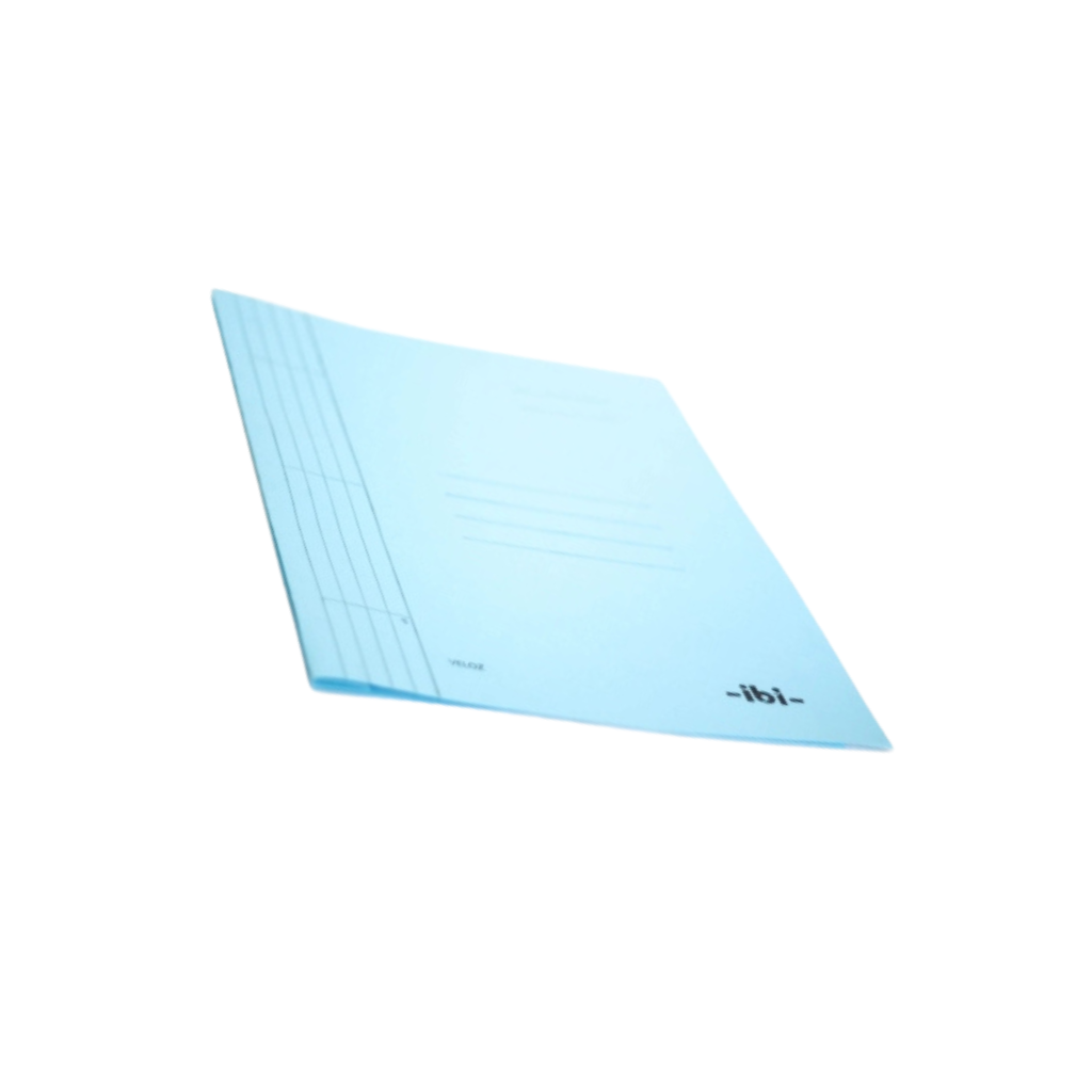 CARPETA CARTULINA VELOZ OFICIO COLORES CELESTE 076467