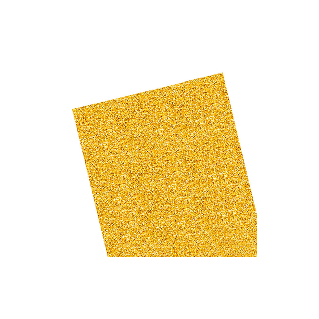 CARTULINA GLITTER 35X50CM 250GRS ORO 648422 X 10 UNID.