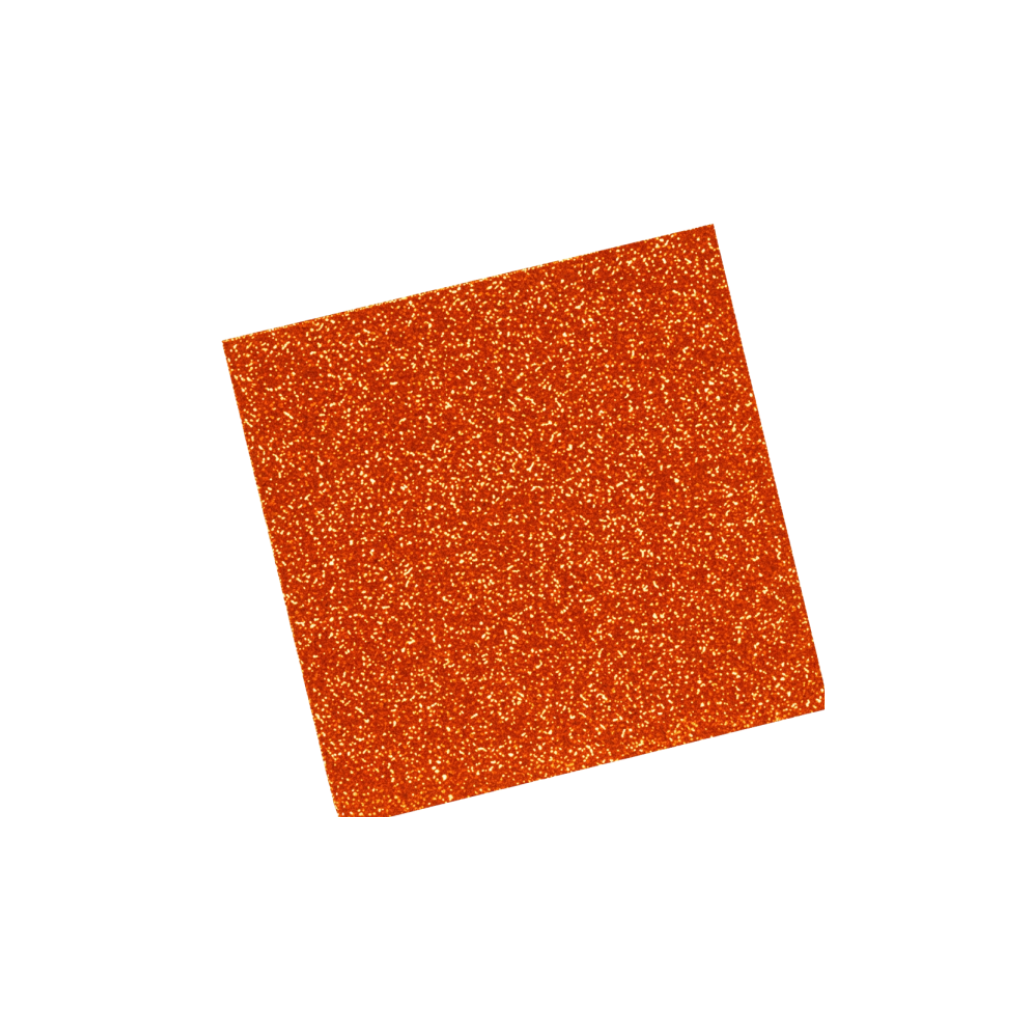 CARTULINA GLITTER 35X50CM 250GRS NARANJA 648446 X 10 UNID.