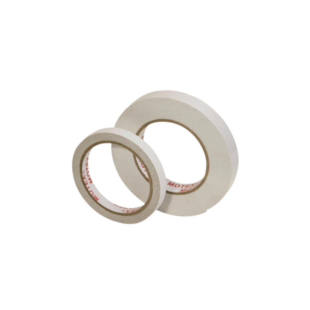 CINTA BIFAZ MOTEX 18mm x 15mts.