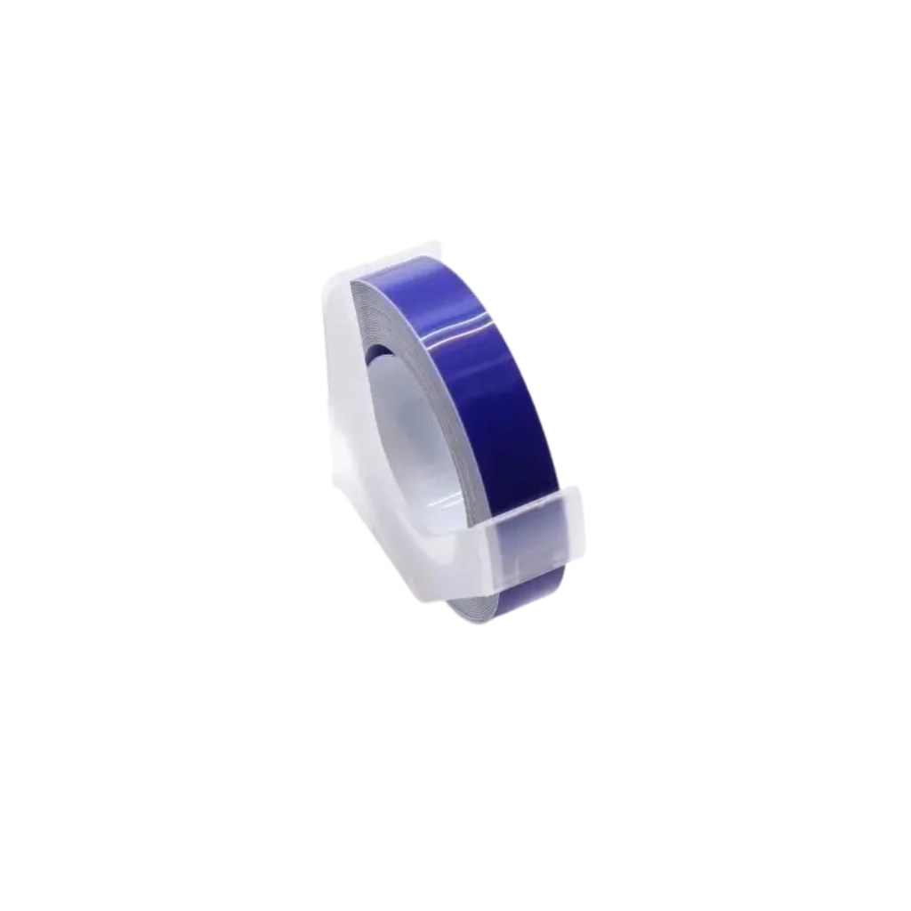 CINTA MOTEX P/ ROTULAR 9 MM*3MTS. AZUL 800602