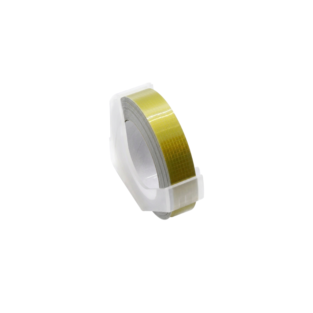 CINTA MOTEX P/ ROTULAR 9 MM*3MTS. ORO 800620