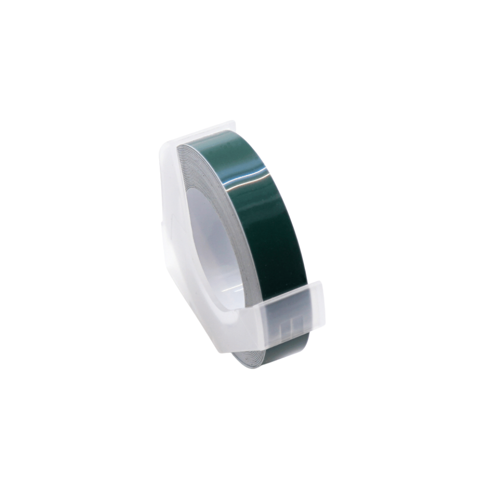 CINTA MOTEX P/ ROTULAR 9 MM*3MTS. VERDE 800601