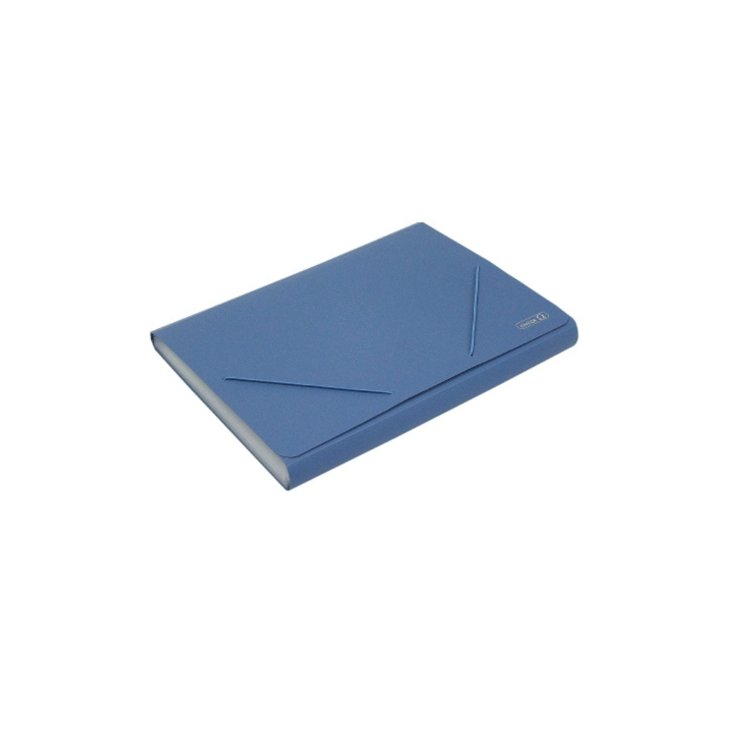 CLASIFICADOR FUELLE A4 AZUL 076555