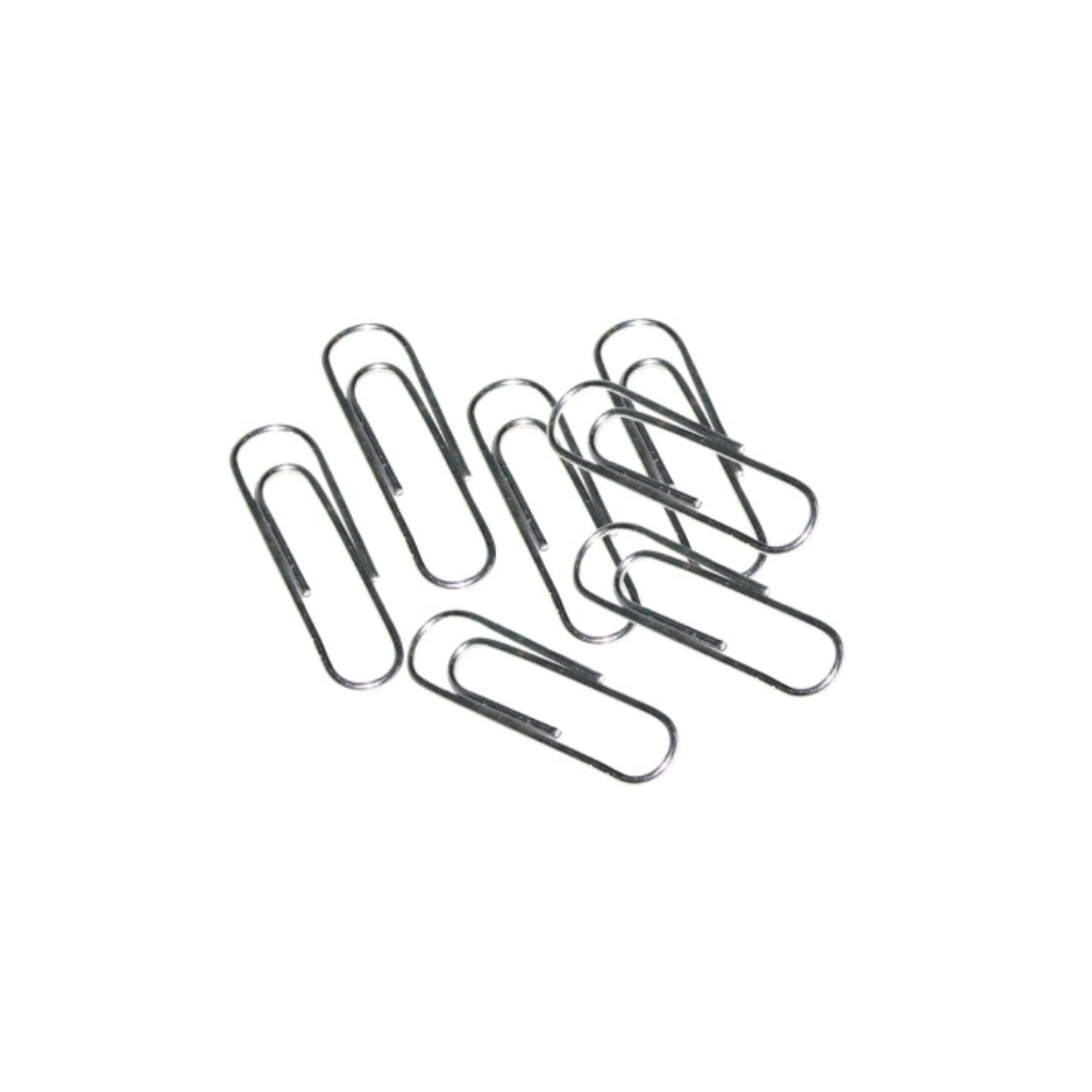 CLIPS NIQUELADOS N.8 78MM. X 50PCS 120117 OMEGA