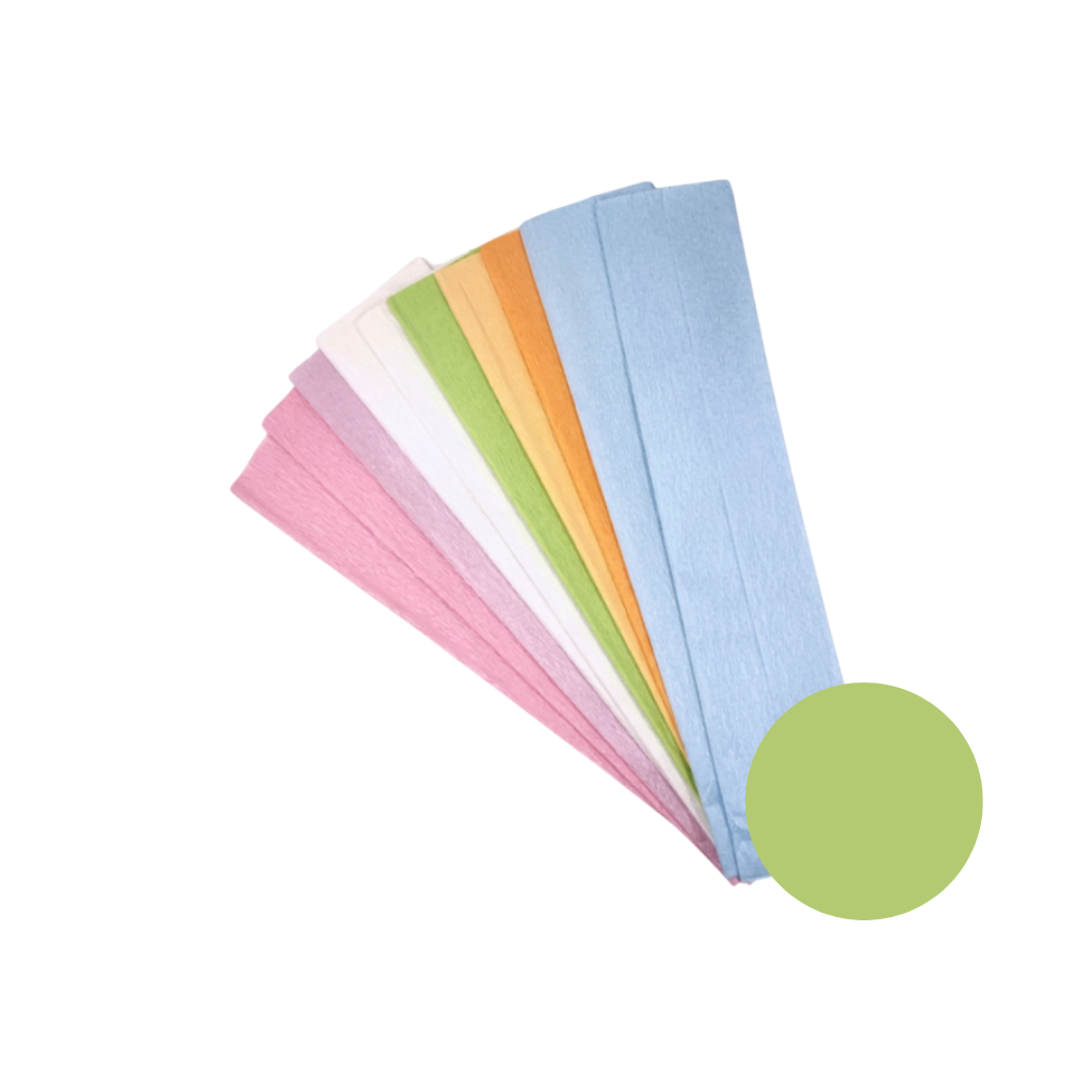 CREPE PERLADO IBI 50X200CM VERDE IBI 50X200CM 648080