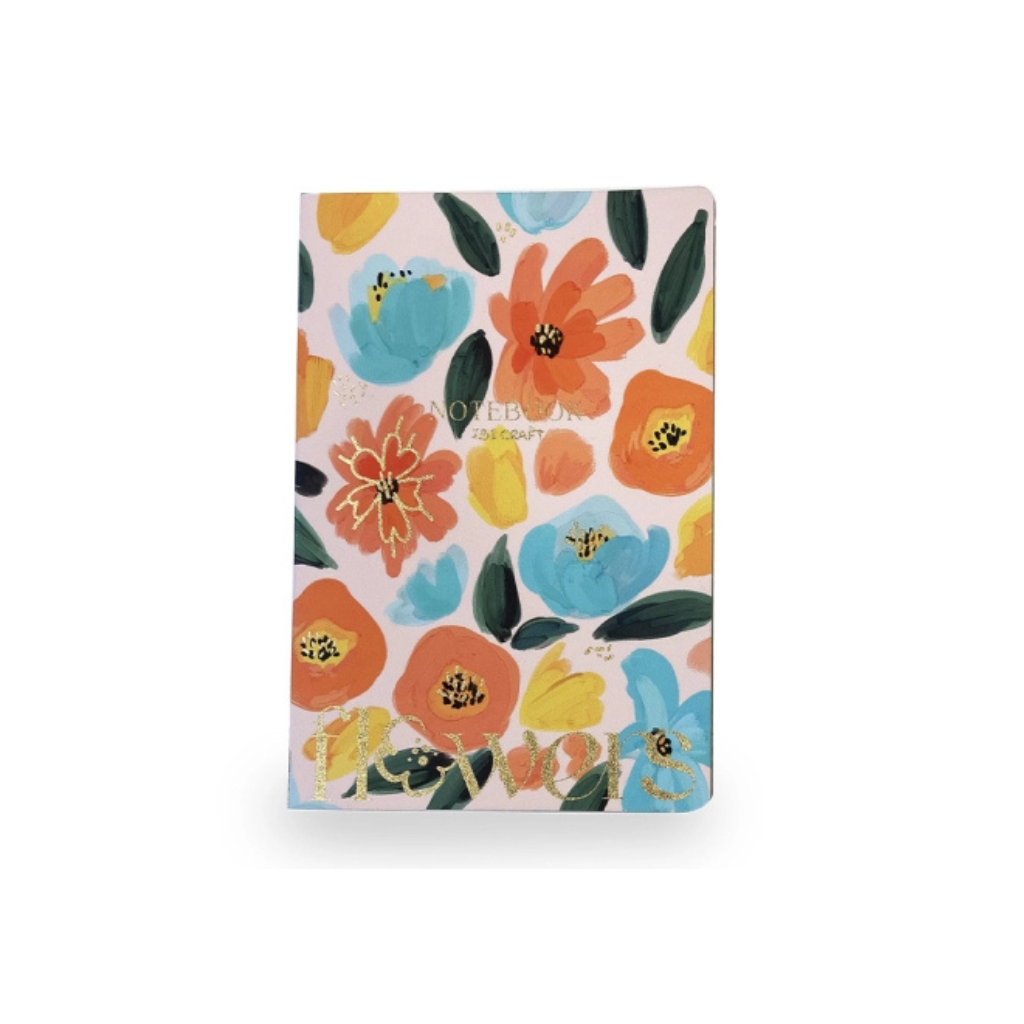 CUADERNO 80HJS FLOWERS 115150