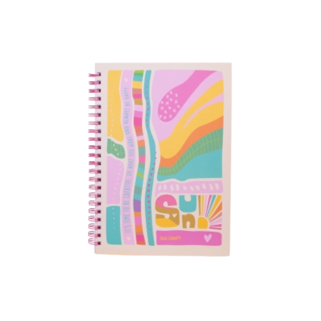 CUADERNO A4 ESPIRALADO 96HJS T/DURA IBICRAFT SUN 116120