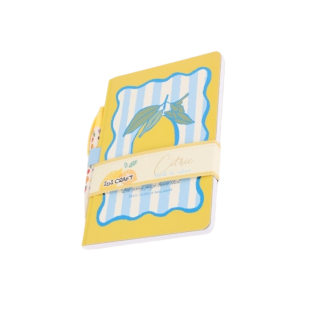 CUADERNO A5 80 HJS C/BOLIGRAFO CITRIC 115190