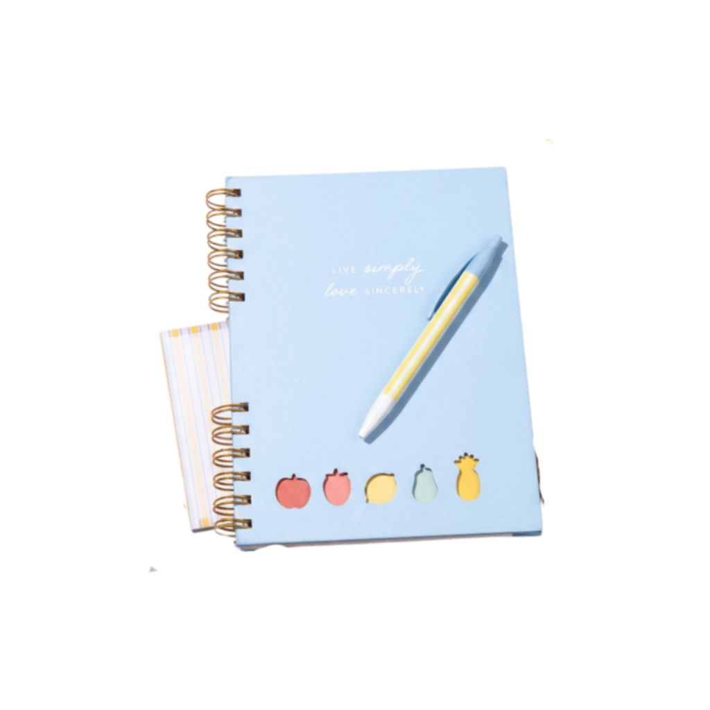CUADERNO ESPIRAL A5 80 HJS CITRIC 115185