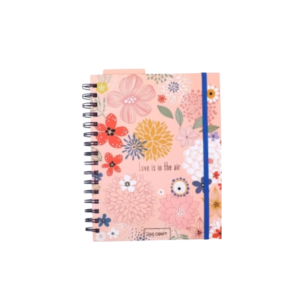 CUADERNO SPIRIT ESPIRAL 150HJS + STICKERS + REGLA 115100