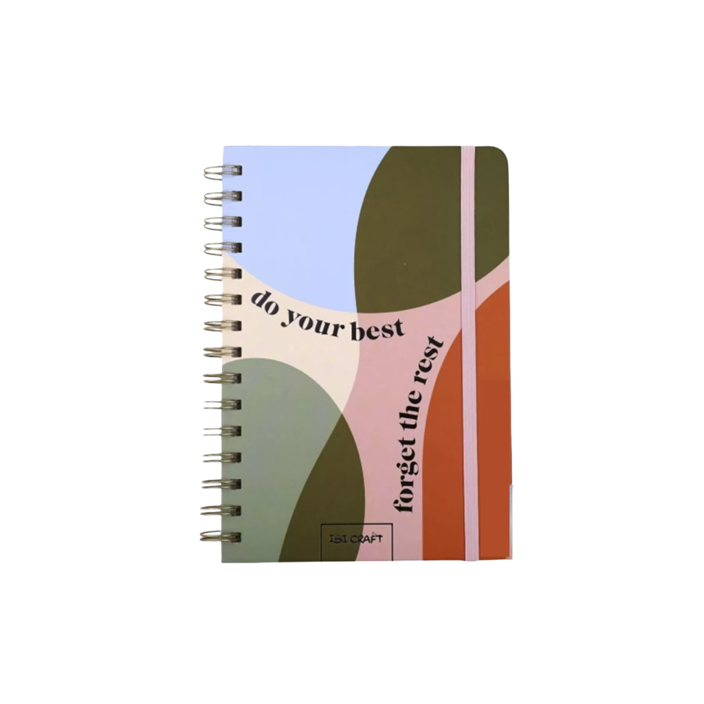 CUADERNO SPIRIT ESPIRAL 60HJS + STICKERS 14*20CM 115135