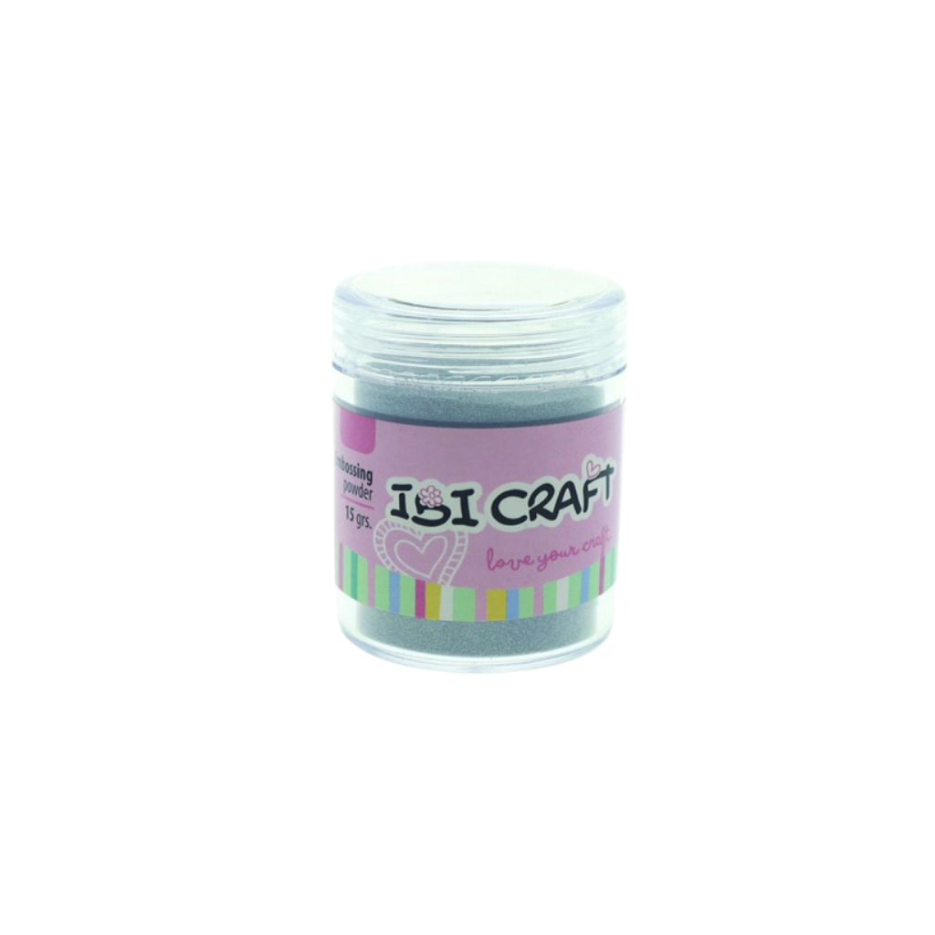 EMBOSSING POWDER POLVO FRASCO 15 GRS PLATA 657184